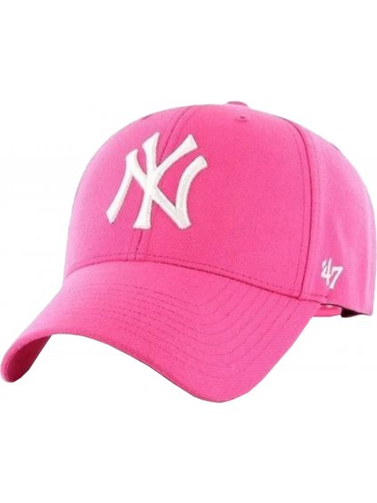 RŮŽOVÁ DÍVČÍ KŠILTOVKA 47 BRAND MLB NEW YORK YANKEES KIDS CAP