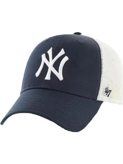 Modrá pánská kšiltovka 47 Brand MLB New York Yankees Branson Cap B-BRANS17CTP-NY (Velikost ONE SIZE)