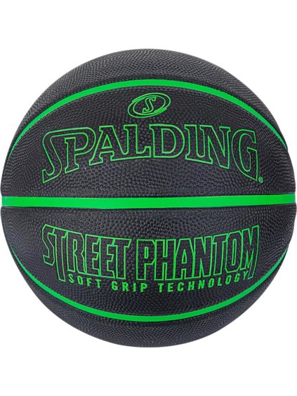 Černo-zelený míč Spalding Phantom Ball