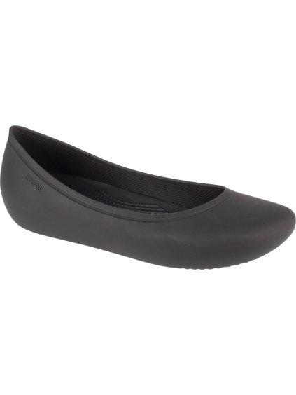Černé dámské baleríny Crocs Brooklyn Flat W (Velikost 36/37)