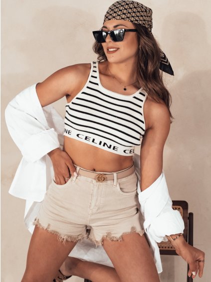 Béžové roztřepené kraťasy SUNYLOOK