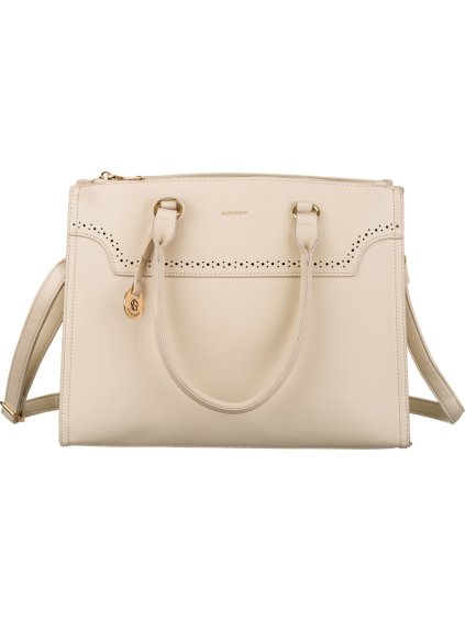 Rovicky Béžová elegantní shopper kabelka