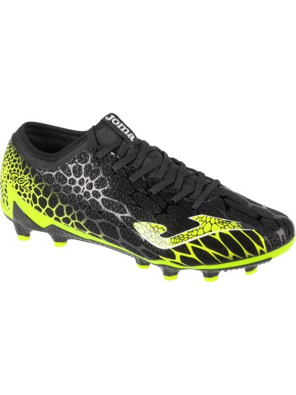 Černo-limetkové kopačky Joma Gol 2401 FG