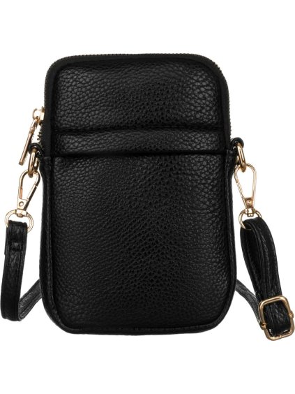 Rovicky Černá peněženka s odnímatelným popruhem a kapsou V271