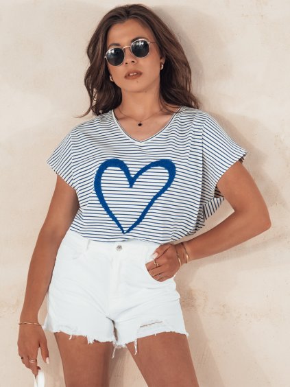 Bílé džínové kraťasy VERONA