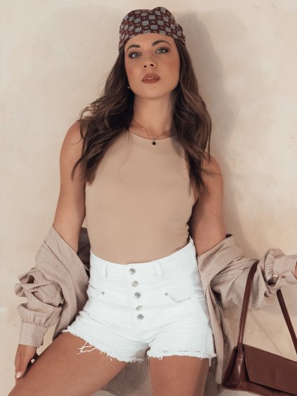 Bílé džínové kraťasy CANNES