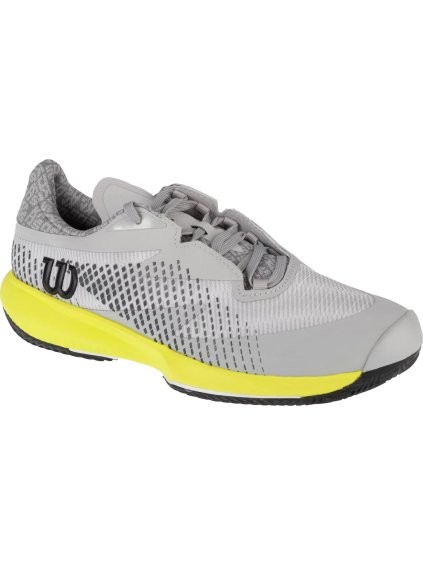 Šedé pánské tenisky Wilson Kaos Swift 1.5 Clay (Velikost 40)