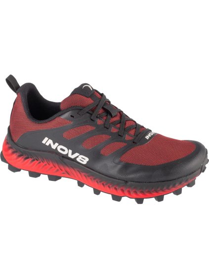 Vínové pánské běžecké boty Inov-8 MudTalon (Velikost 41,5)