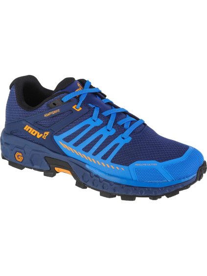 Tmavě modré pánské trailové boty Inov-8 Roclite Ultra G 320 (Velikost 41,5)
