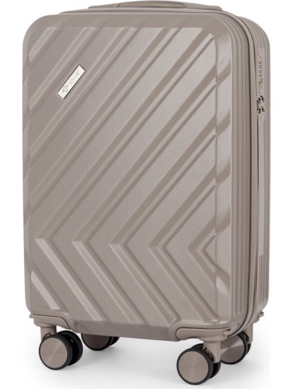 SOLIER champagne cestovní kufr KYOTO 55x40x20 cm