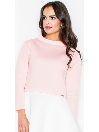 Dámská světle růžová blůza (Velikost L)