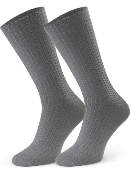 Šedé pánské bambusové ponožky Art.165