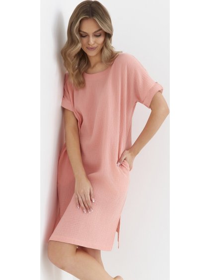 Meruňková mušelínová košile Cana Muslin (Velikost M)