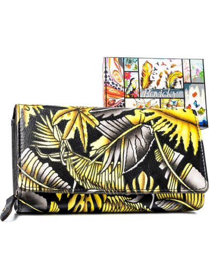 Rovicky velká kožená peněženka se vzory V341