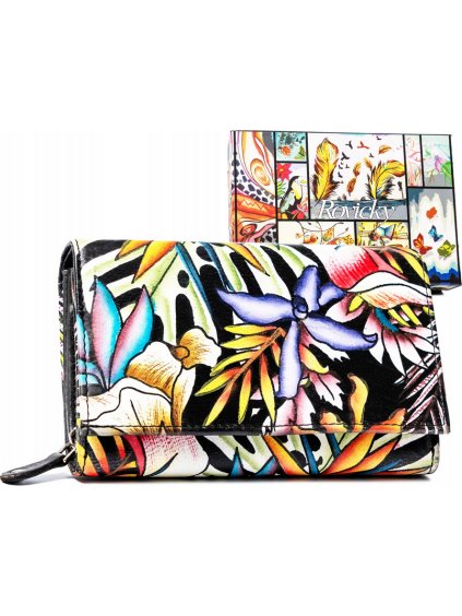 Rovicky střední dámská peněženka s barevným vzorem V336