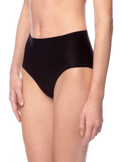 Černé kalhotky s vysokým pasem Lama L-FIT 6000 (Barva černá, Velikost L/2XL)