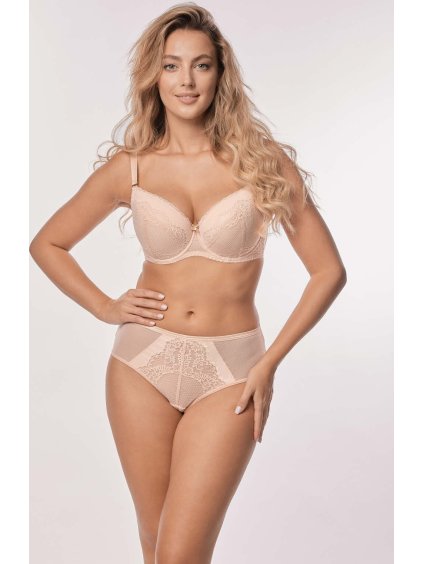 Béžové krajkové kalhotky Mefemi Casilda II