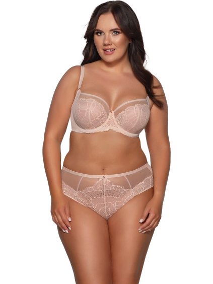 Podprsenka s krajkovým vzorem Ava 2109 Maxi