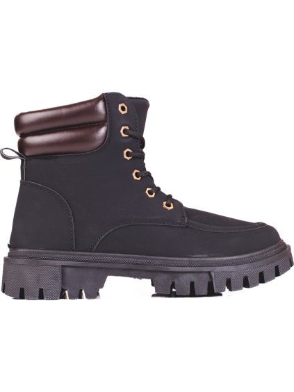 Černé dámské traperky