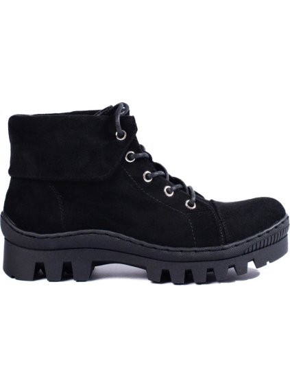 ČERNÉ SEMIŠOVÉ TRAPERKY