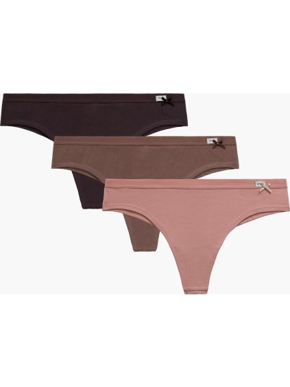 Sada 3 tanga kalhotek Atlantic