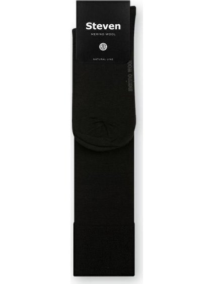 Černé pánské podkolenky Art.008