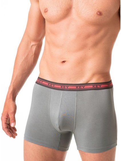 Boxerky z bambusové viskózy Key Bamboo (Velikost XL, Barva hnědá)