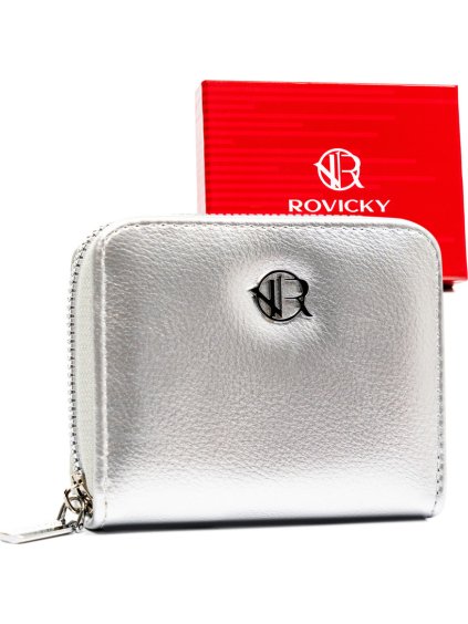 Rovicky stříbrná elegantní peněženka V377