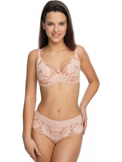 Pudrové brazilky z krajky Gaia Nike