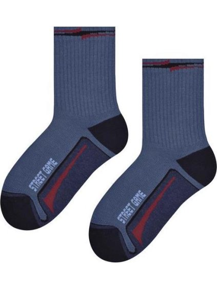 Modré chlapecké sportovní ponožky Art. 014