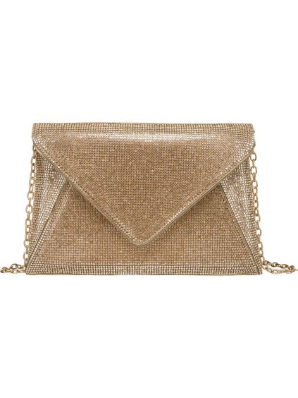 Peterson Zlaté elegantní psaníčko se zirkony