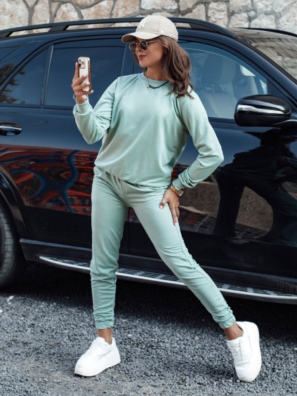 Mintová dámská tepláková souprava MILIAN