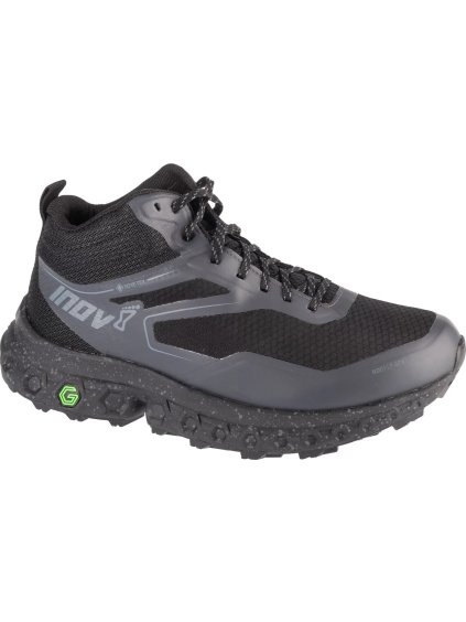 černé pánské sportovní tenisky Inov-8 RocFly G 390 GTX (Velikost 42)