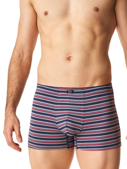 Boxerky Key Matt (Velikost M, Barva červená)