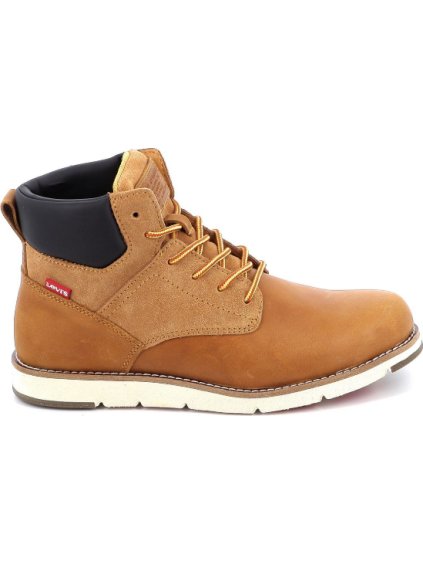 Hnědé pánské kotníkové boty Levi's Jax Plus (Velikost 40)