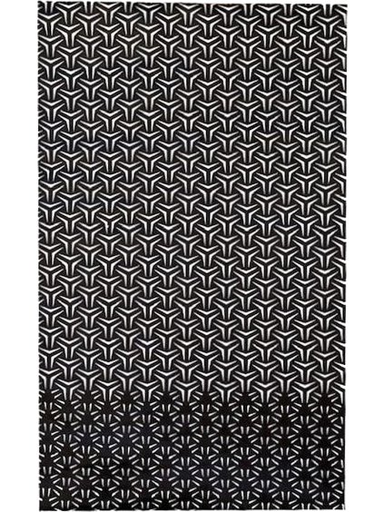 Černý multifunkční nákrčník s potiskem