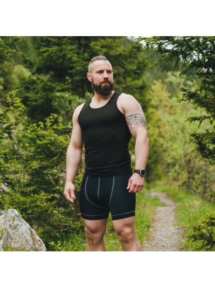 Pánské černé boxerky