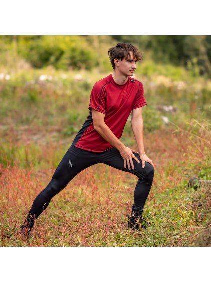 Černé multifunkční kalhoty