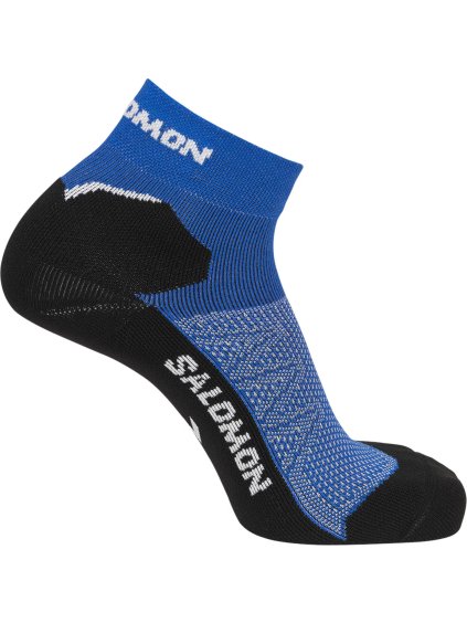 Modro-černé sportovní ponožky Salomon Speedcross Ankle Socks
