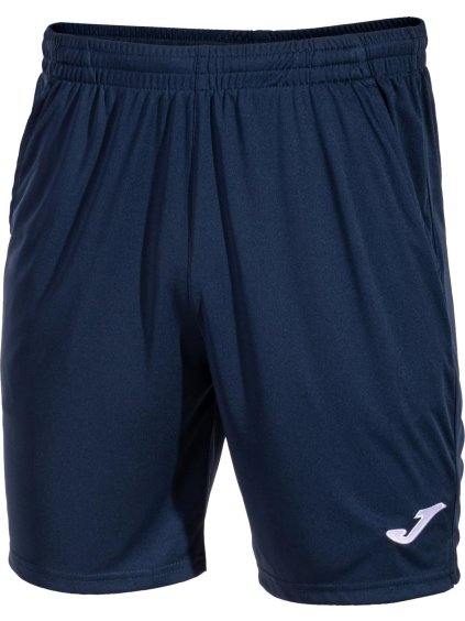 Tmavě modré pánské sportovní kraťasy Joma Drive Bermuda Shorts (Velikost L)