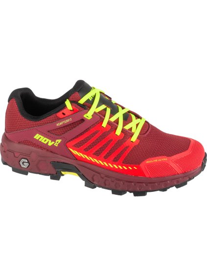 Vínové pánské běžecké tenisky Inov-8 Roclite Ultra G (Velikost 42,5)