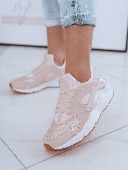 Růžové dámské stylové tenisky