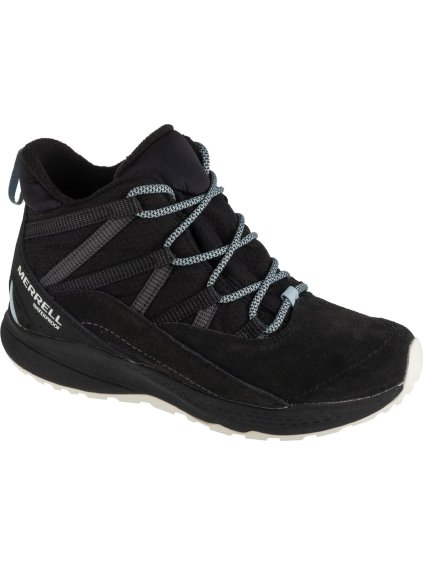 Černé dámské zimní turistické boty Merrell Bravada Edge 2 Thermo Demi WP