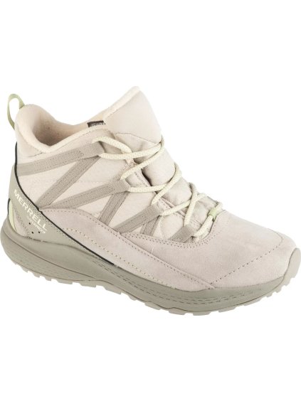 Smetanové dámské zimní turistické boty Merrell Bravada Edge 2 Thermo Demi WP