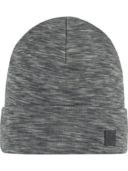 Šedá čepice Buff Merino Heavyweight Beanie