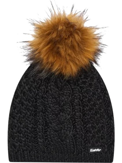 Černá dámská zimní čepice Eisbar Afra Lux