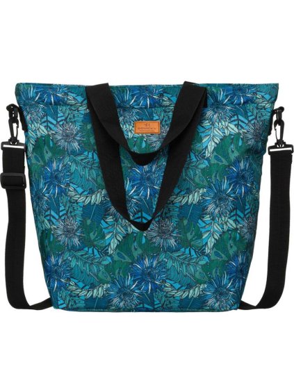 Prostorná shopper kabelka s rostlinným vzorem Rovicky (Velikost ONE SIZE)