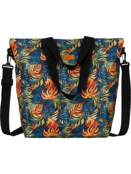 Prostorná shopper kabelka s tropickým vzorem Rovicky (Velikost ONE SIZE)
