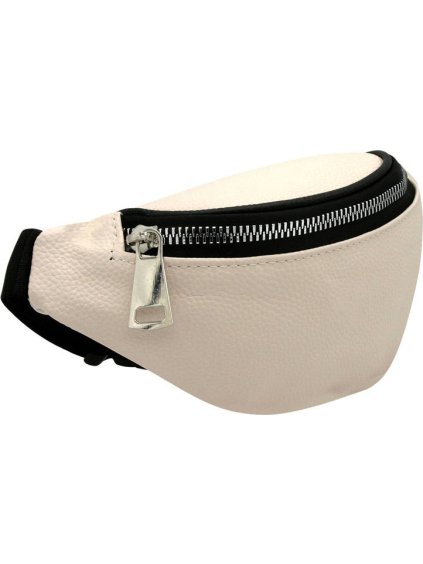 Smetanová elegantní dámská ledvinka