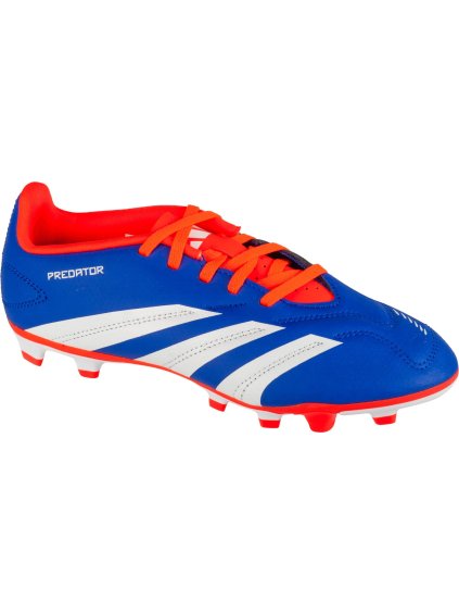 Modré chlapecké kopačky adidas Predator Club Jr FxG